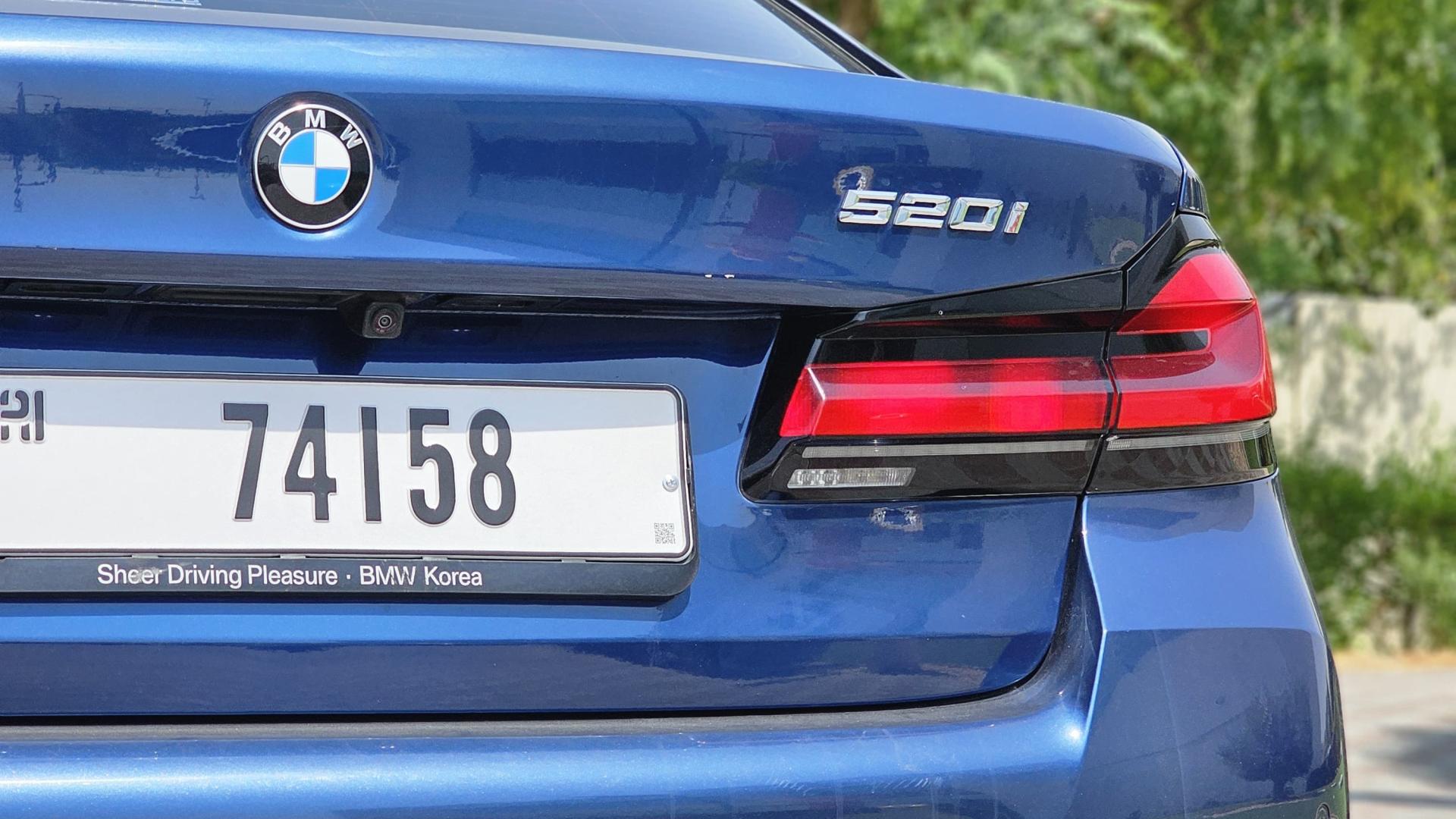 BMW 520i Blue