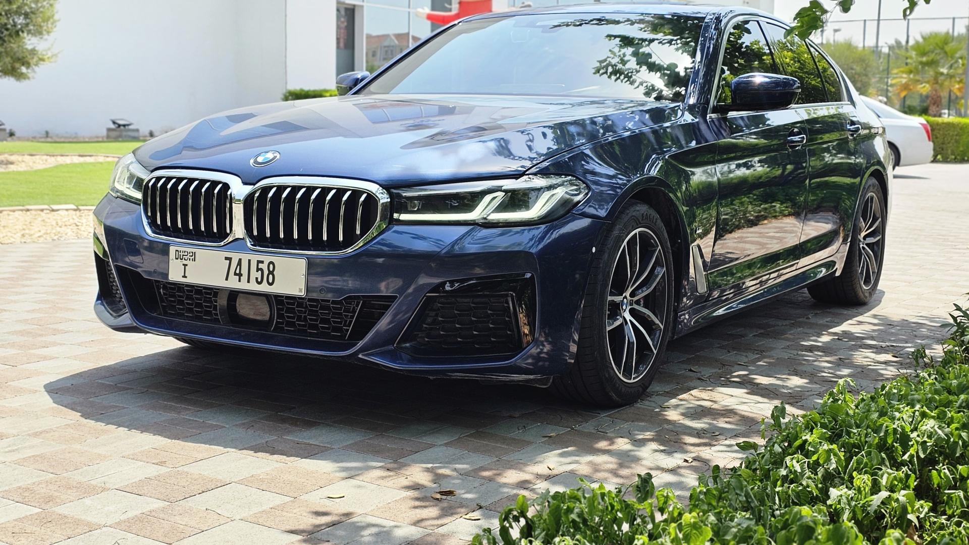BMW 520i Blue