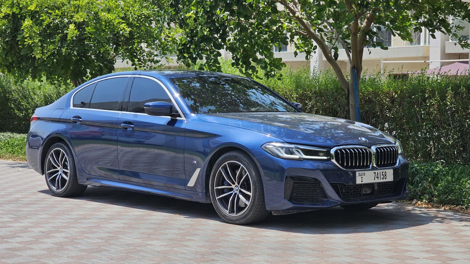 BMW 520i Blue