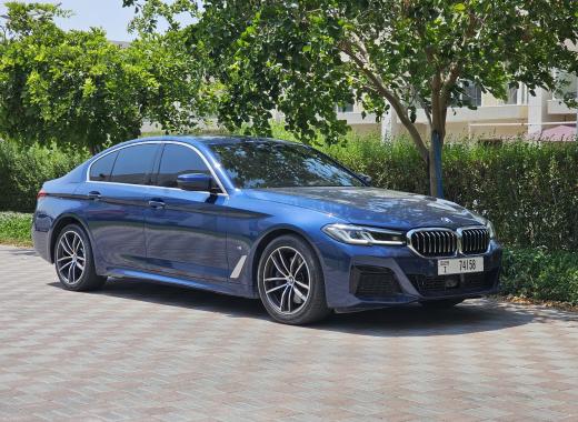 BMW 520i Blue