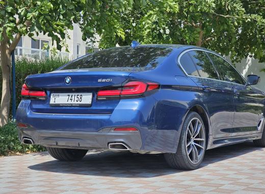 BMW 520i Blue